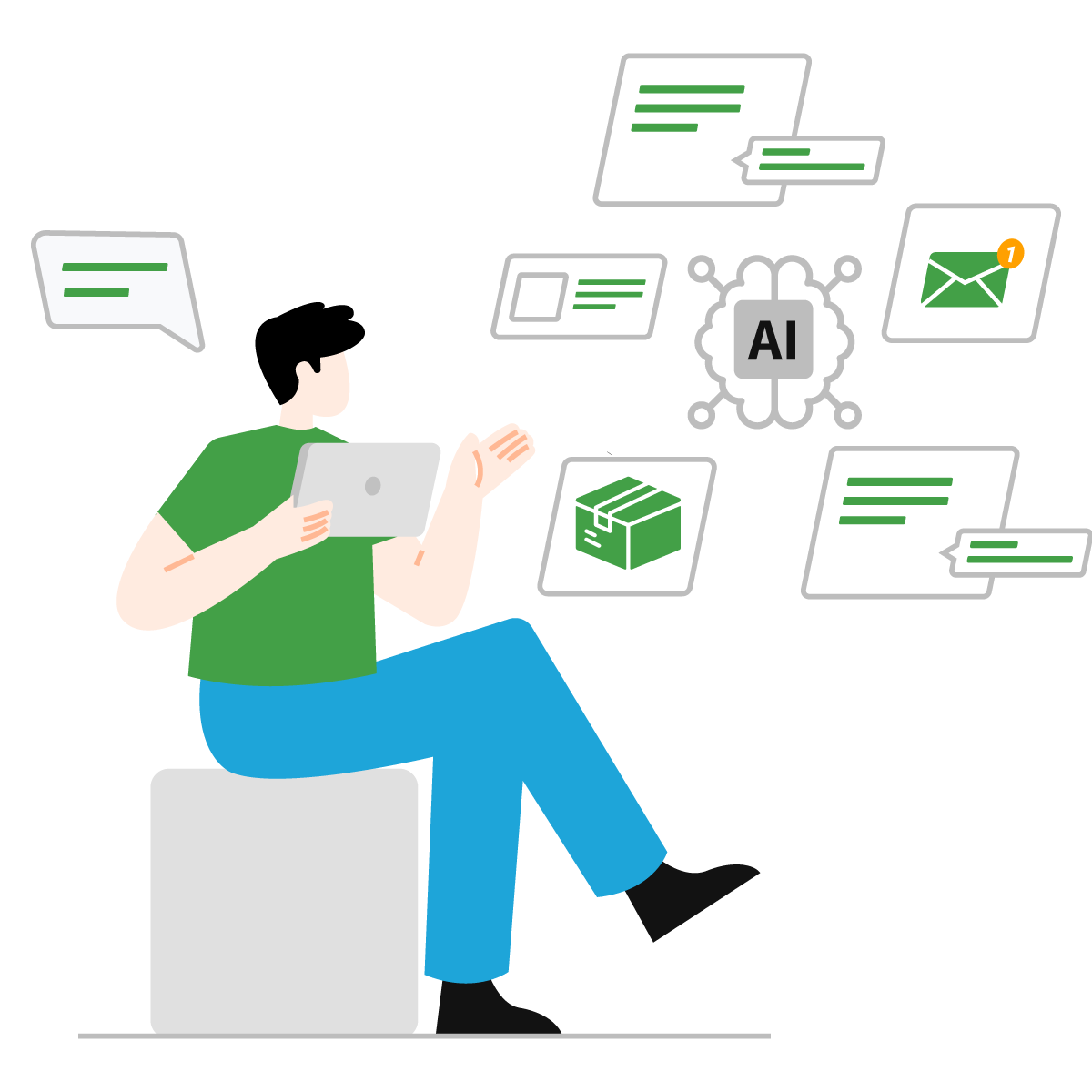 AI×人で実現する次世代業務アウトソーシング